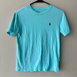 Polo by Ralph Lauren Boy’s Aqua T-Shirt Size M 10/12